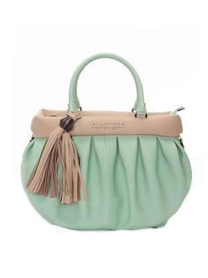 SOMNIO, LIME GREEN ASCOPERA HANDBAG