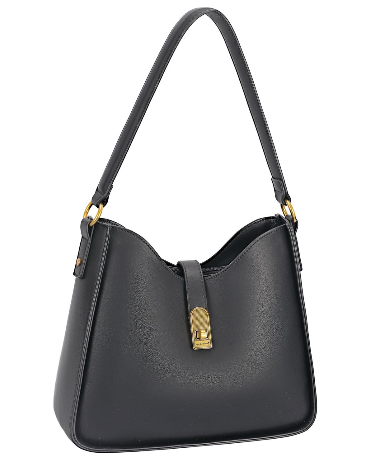 French Black Handbag