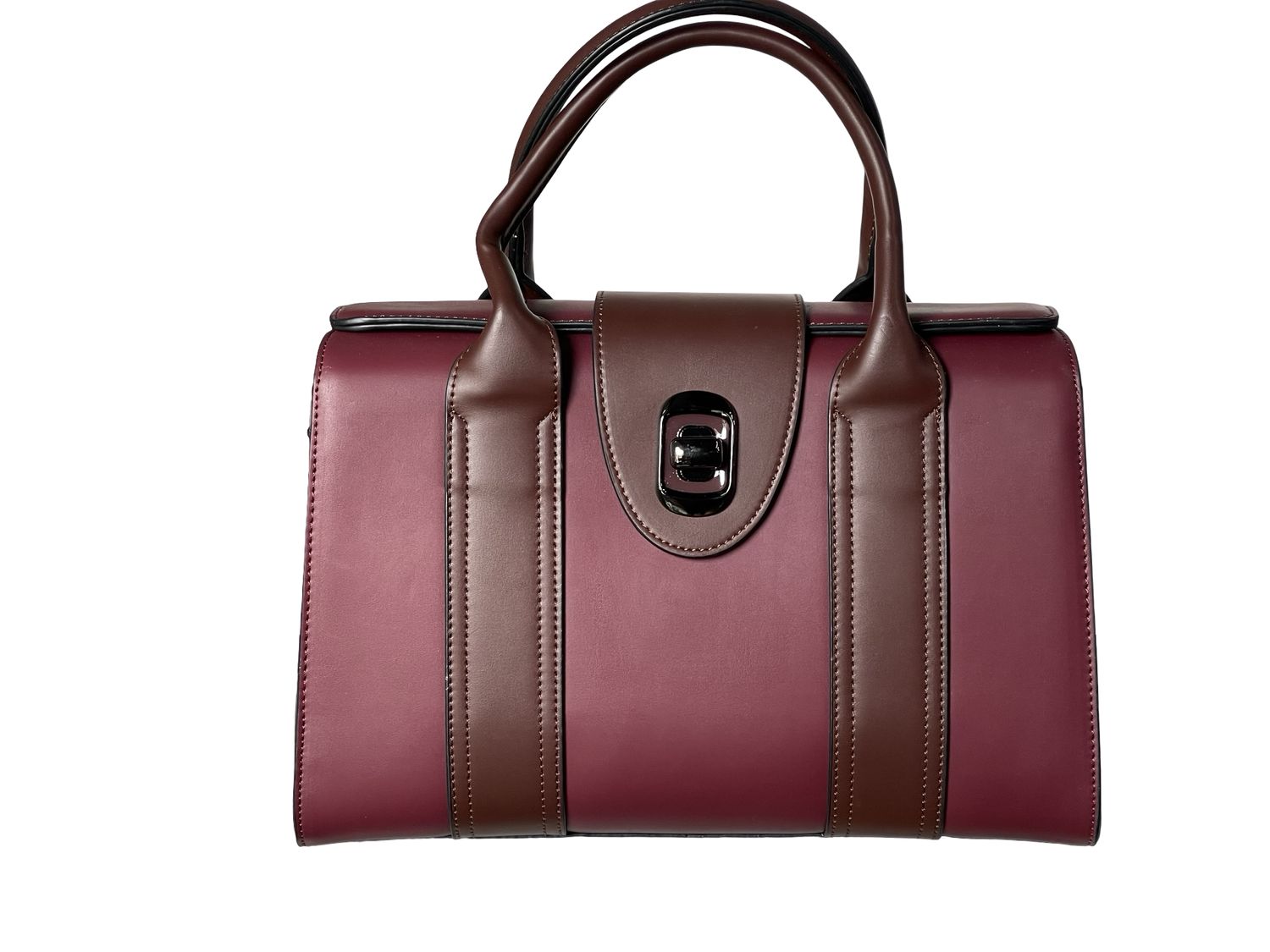 BAGCO Executive Maroon Handbag