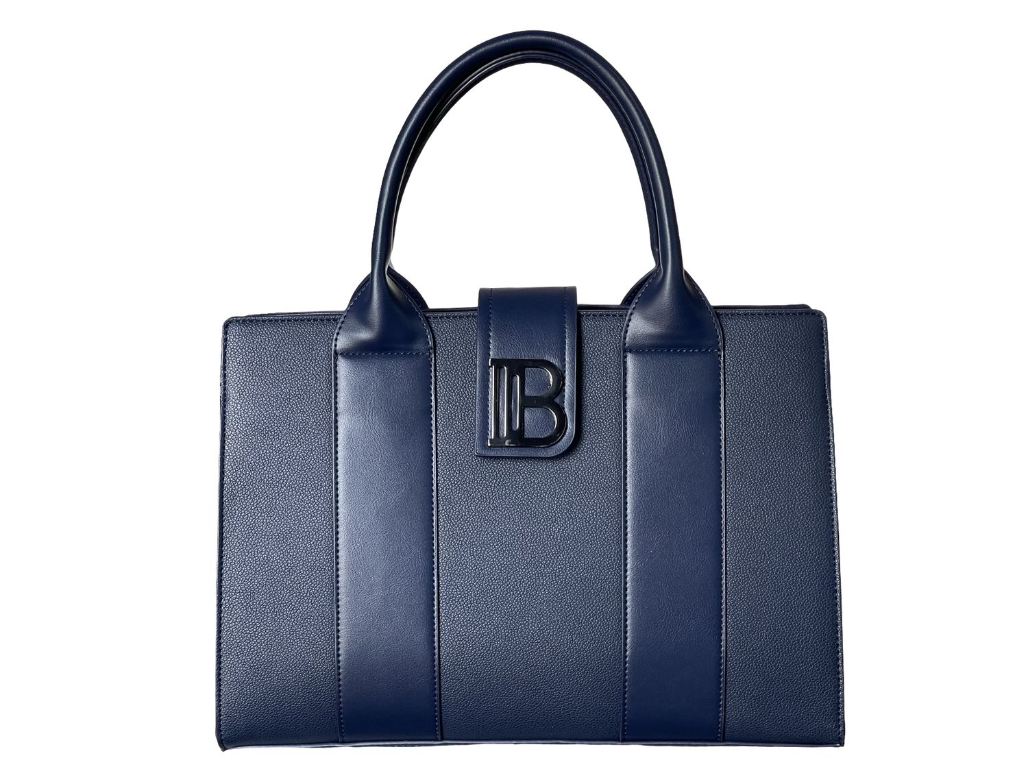 Premium Executive Blue Structured BAGCO Handbag