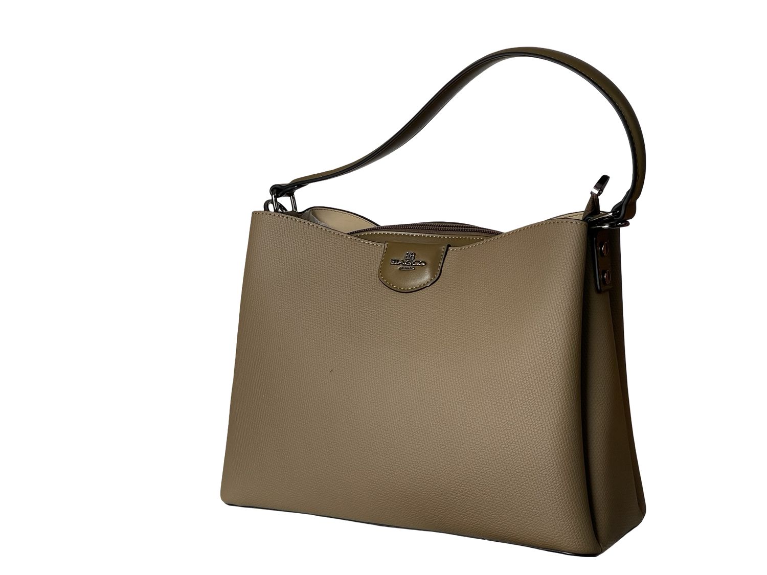 BAGCO Minimalist Military Green Shoulder Bag with Sleek Design