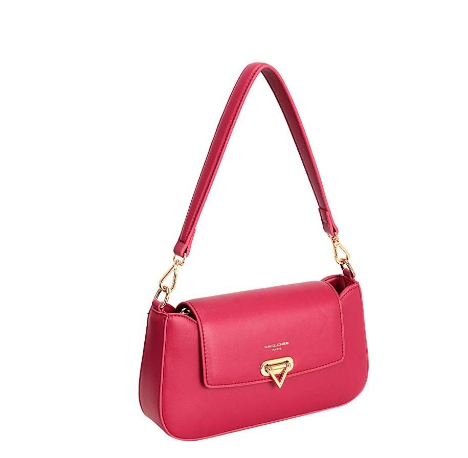 Classic David Jones Red Rose Handbag
