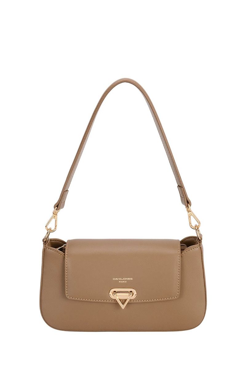 Classic David Jones Taupe Handbag