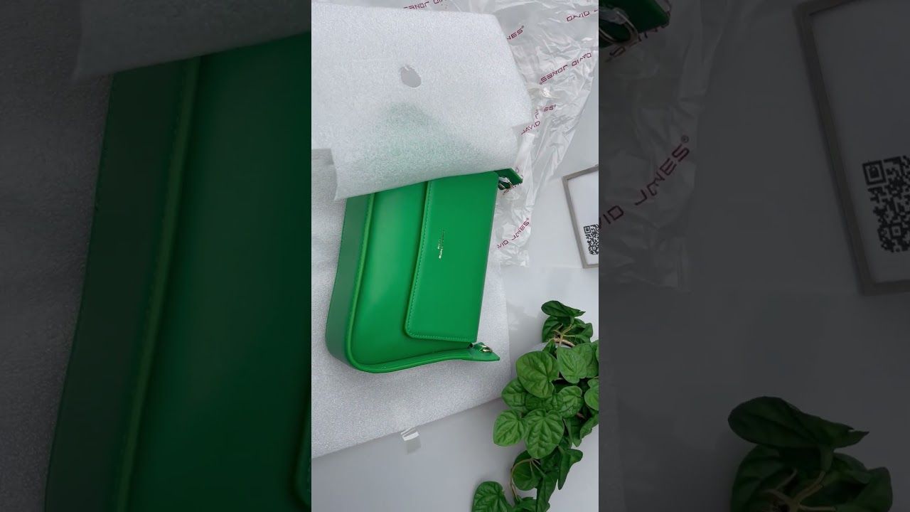 Video - David Jones Green Handbag