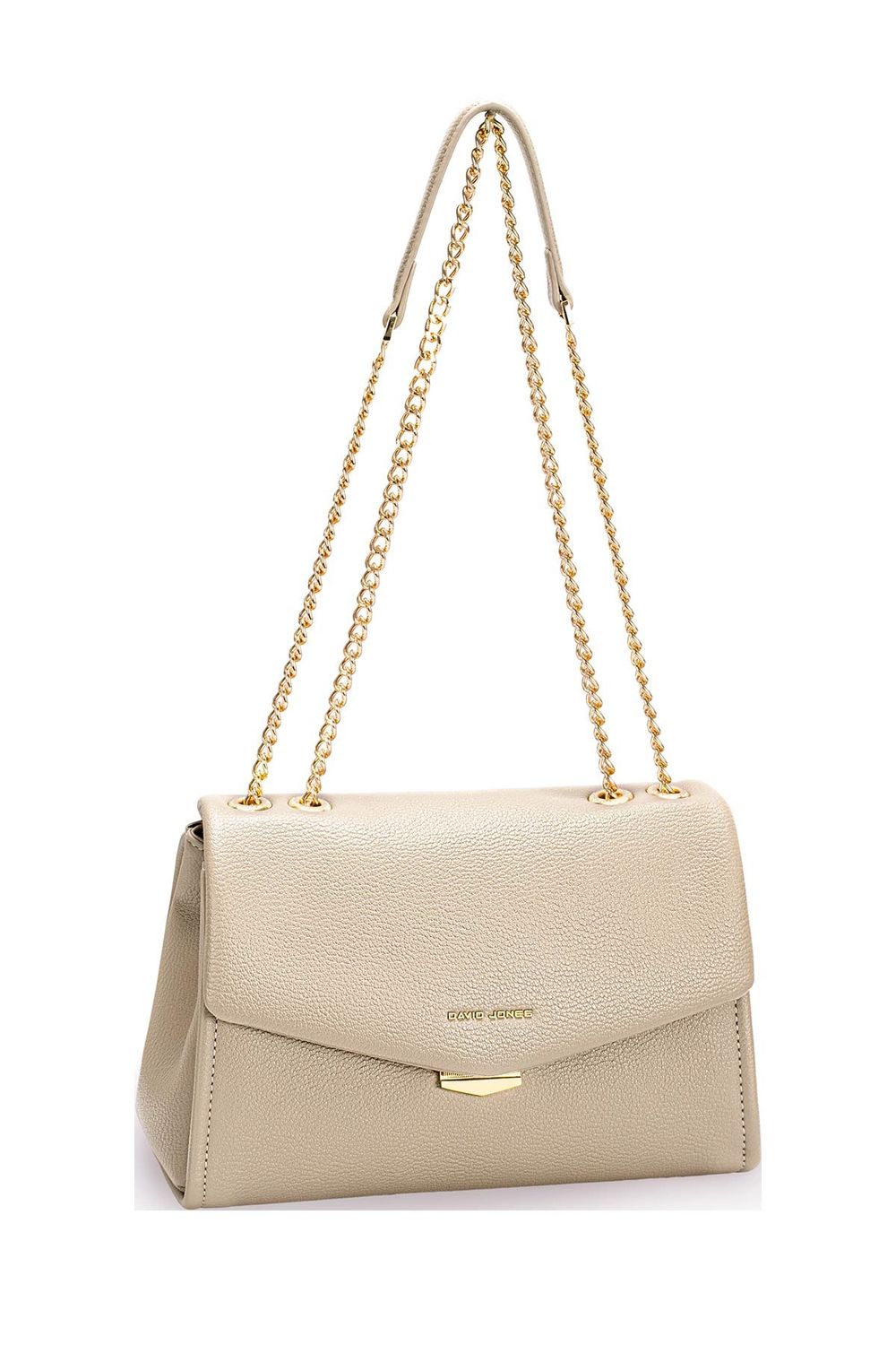 David Jones Gold Handbag DJ430D