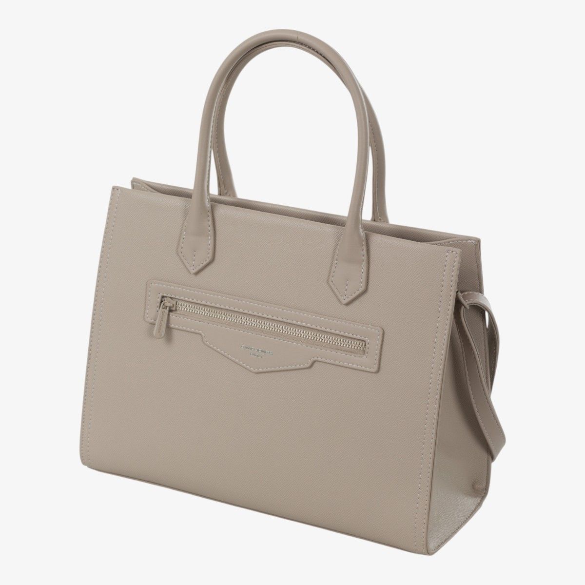 David Jones Tote Taupe Handbag DJ452D