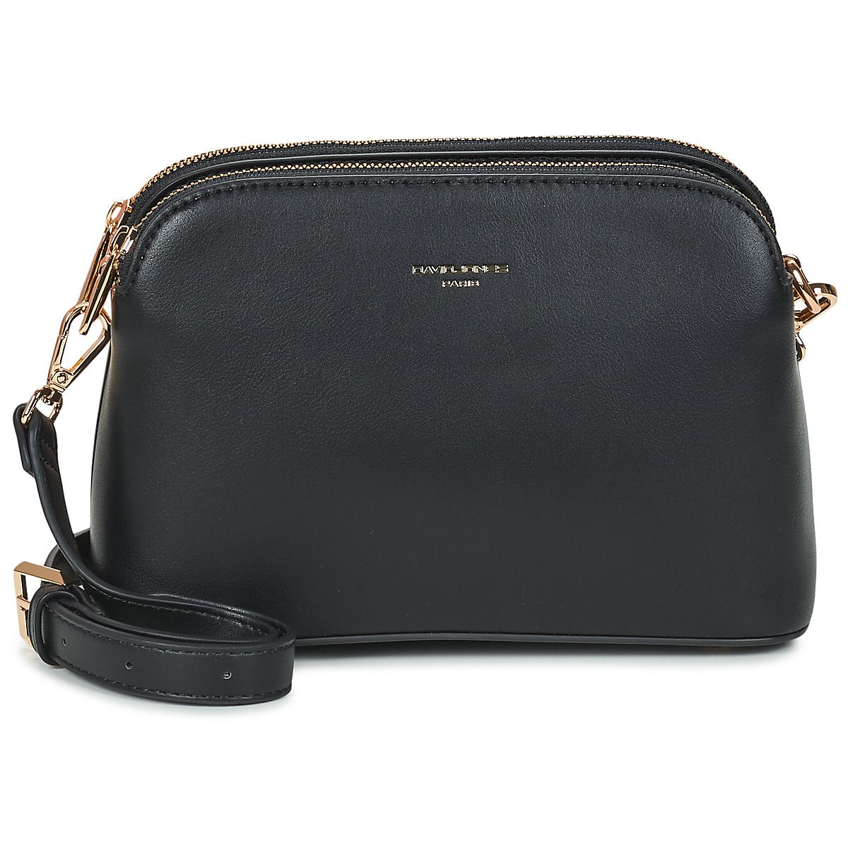 David Jones Black Shoulder Handbag DJ501D