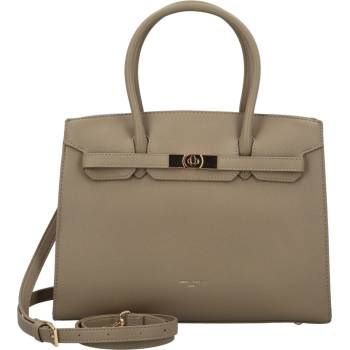 David Jones Birkin Taupe Handbag DJ490D