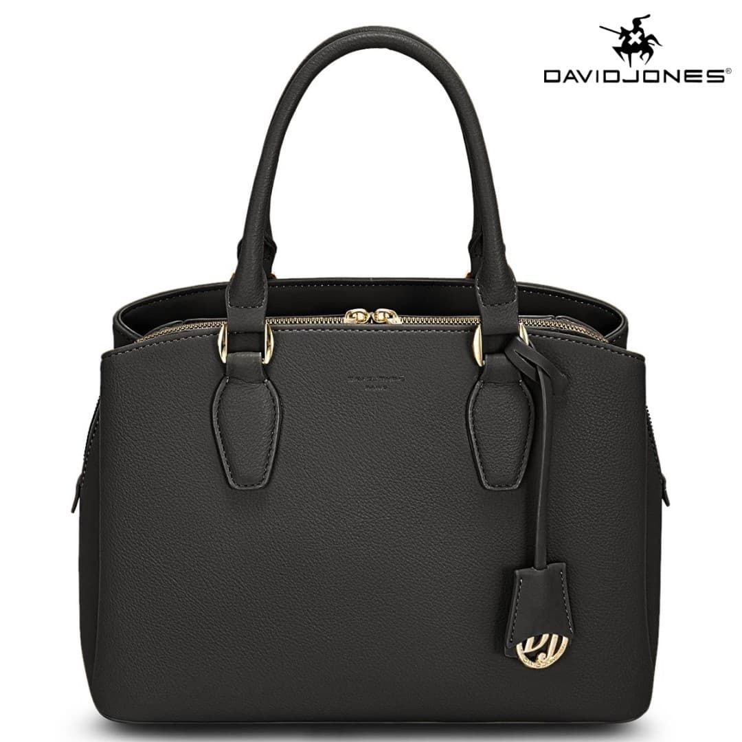David Jones Classic Black Handbag DJ510D