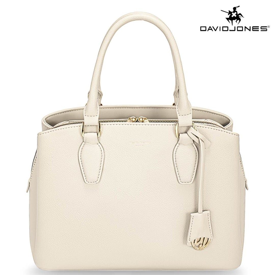 David Jones Classic White Handbag DJ511D