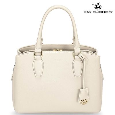 David Jones Classic White Handbag DJ511D