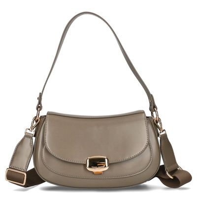 David Jones Classic Taupe Handbag DJ516D