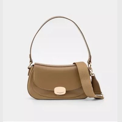 David Jones Classic Taupe Handbag DJ516D