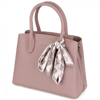 David Jones Pink Handbag DJ537D