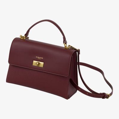 David Jones Maroon Handbag DJ555D