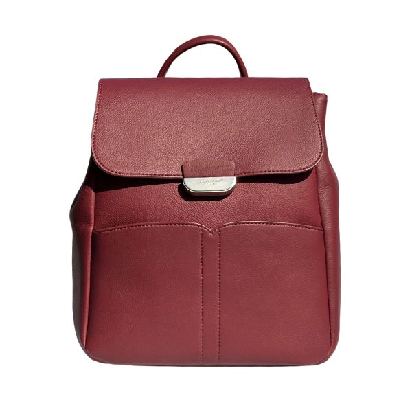David Jones Maroon Backpack DJ569D