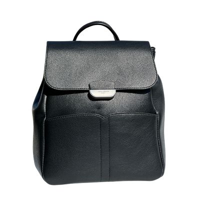 David Jones Black Backpack DJ569D