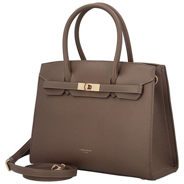 David Jones Birkin Elephant Gray Handbag DJ489D