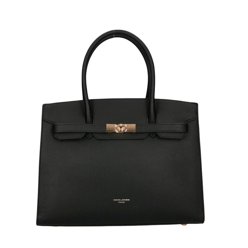 David Jones Birkin Black Handbag DJ492D