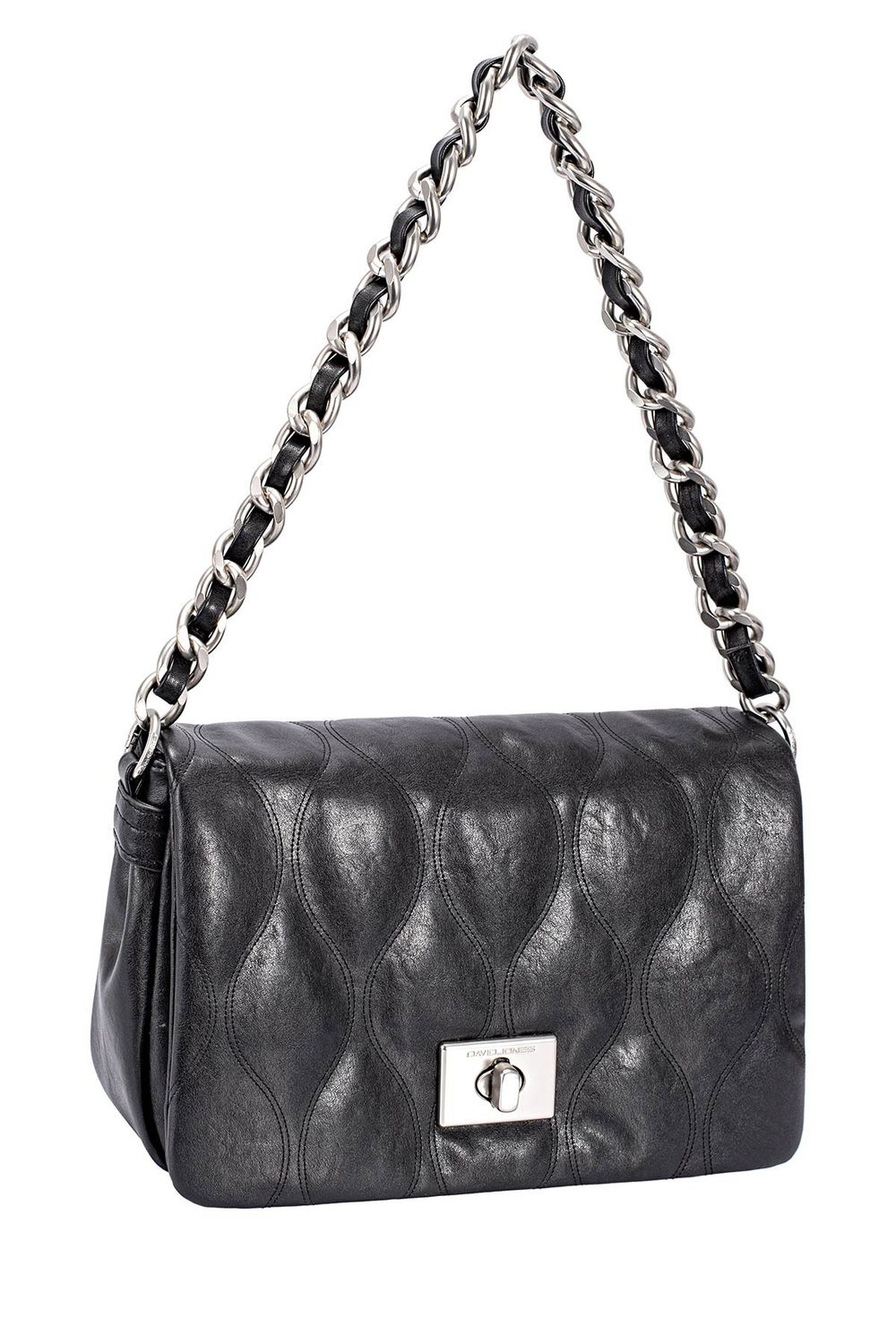 David Jones Black Handbag DJ403D