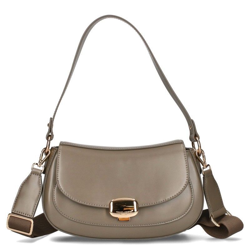 David Jones Classic Taupe Handbag DJ516D