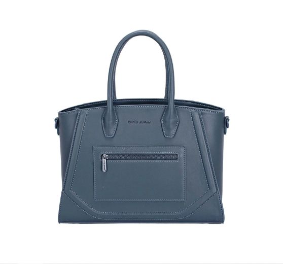 David Jones Blue Handbag DJ410D