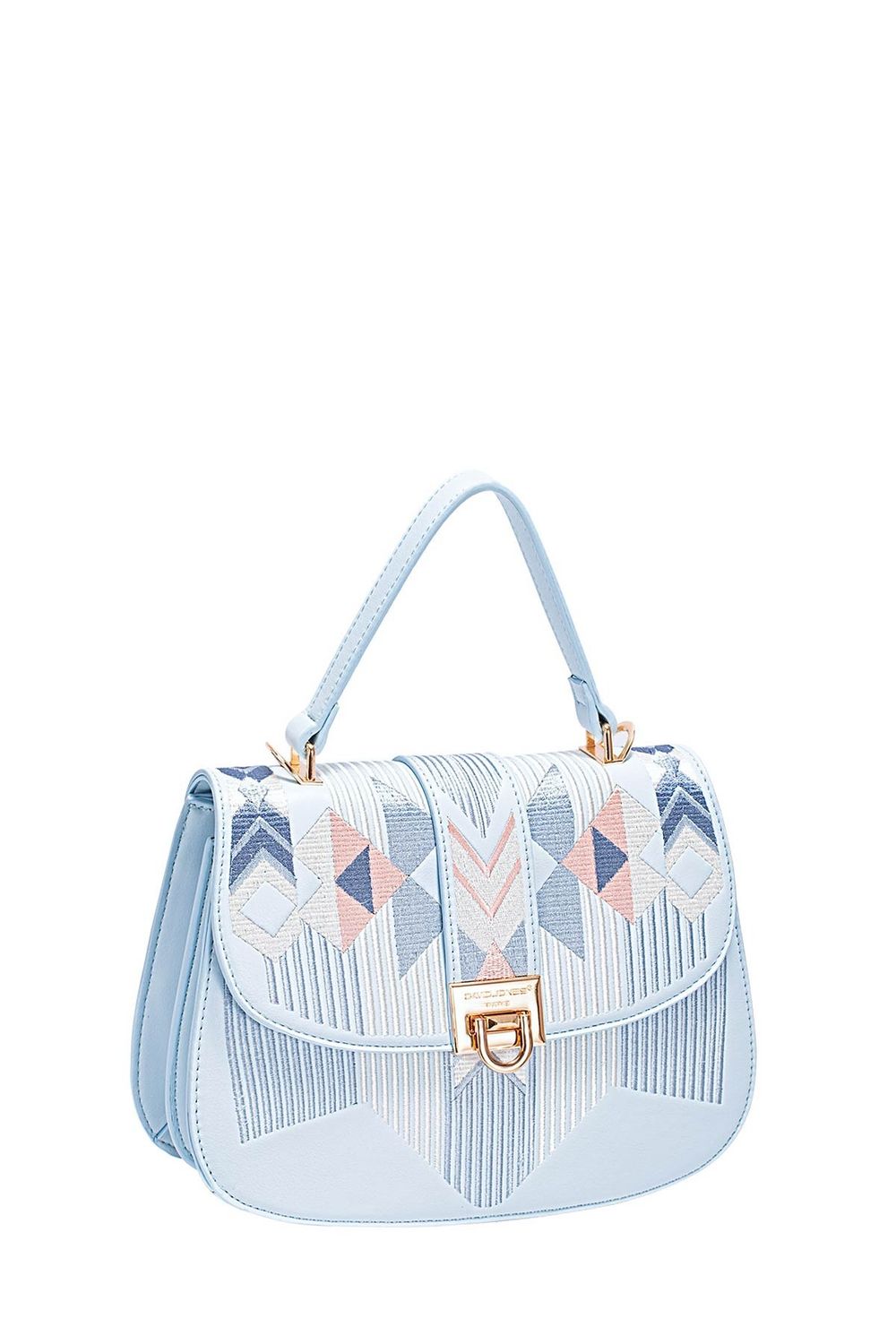 David Jones Blue Handbag DJ563D