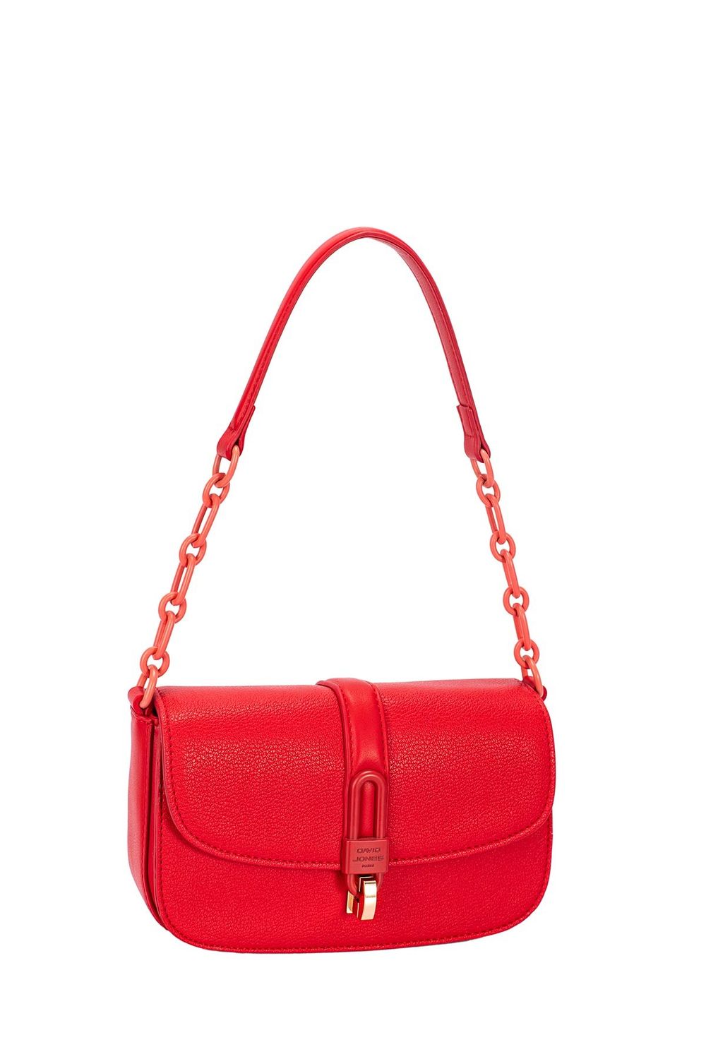 David Jones Red Handbag DJ412D
