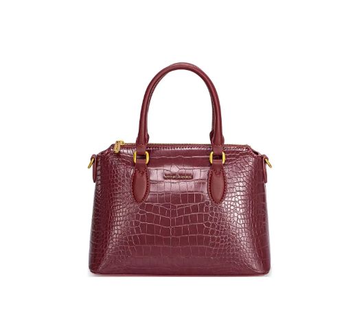 David Jones Maroon Handbag DJ445D