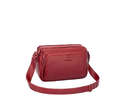 David Jones Red Handbag DJ473D