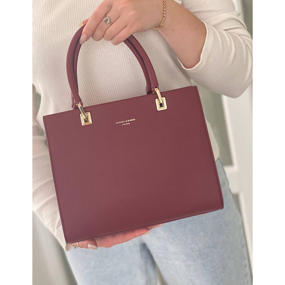 David Jones Red Handbag DJ575D