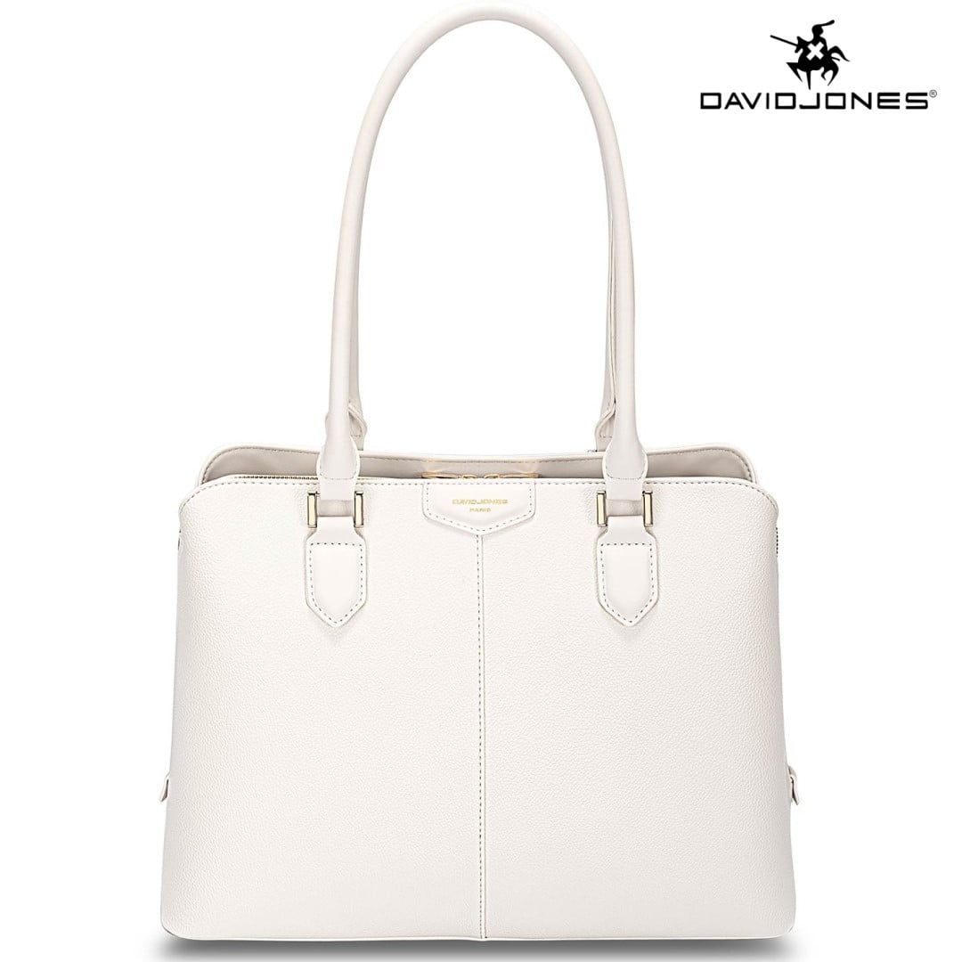 David Jones White Handbag DJ469D