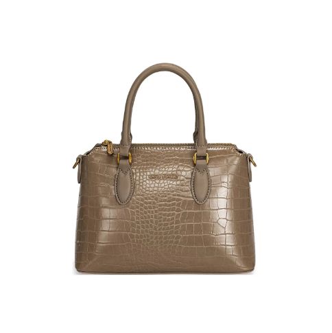 David Jones Taupe Handbag DJ442D