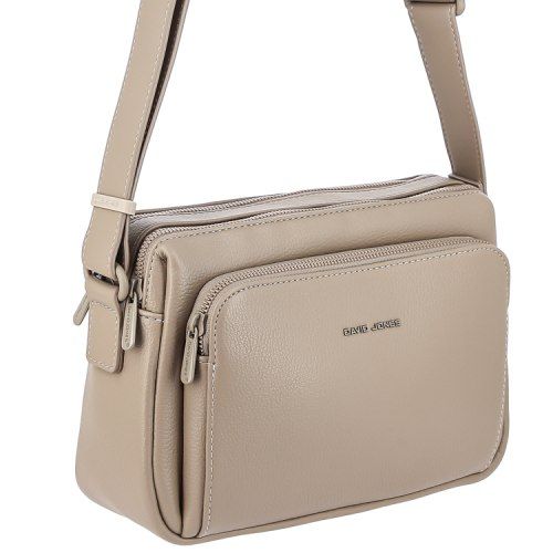 David Jones Taupe Handbag DJ477D