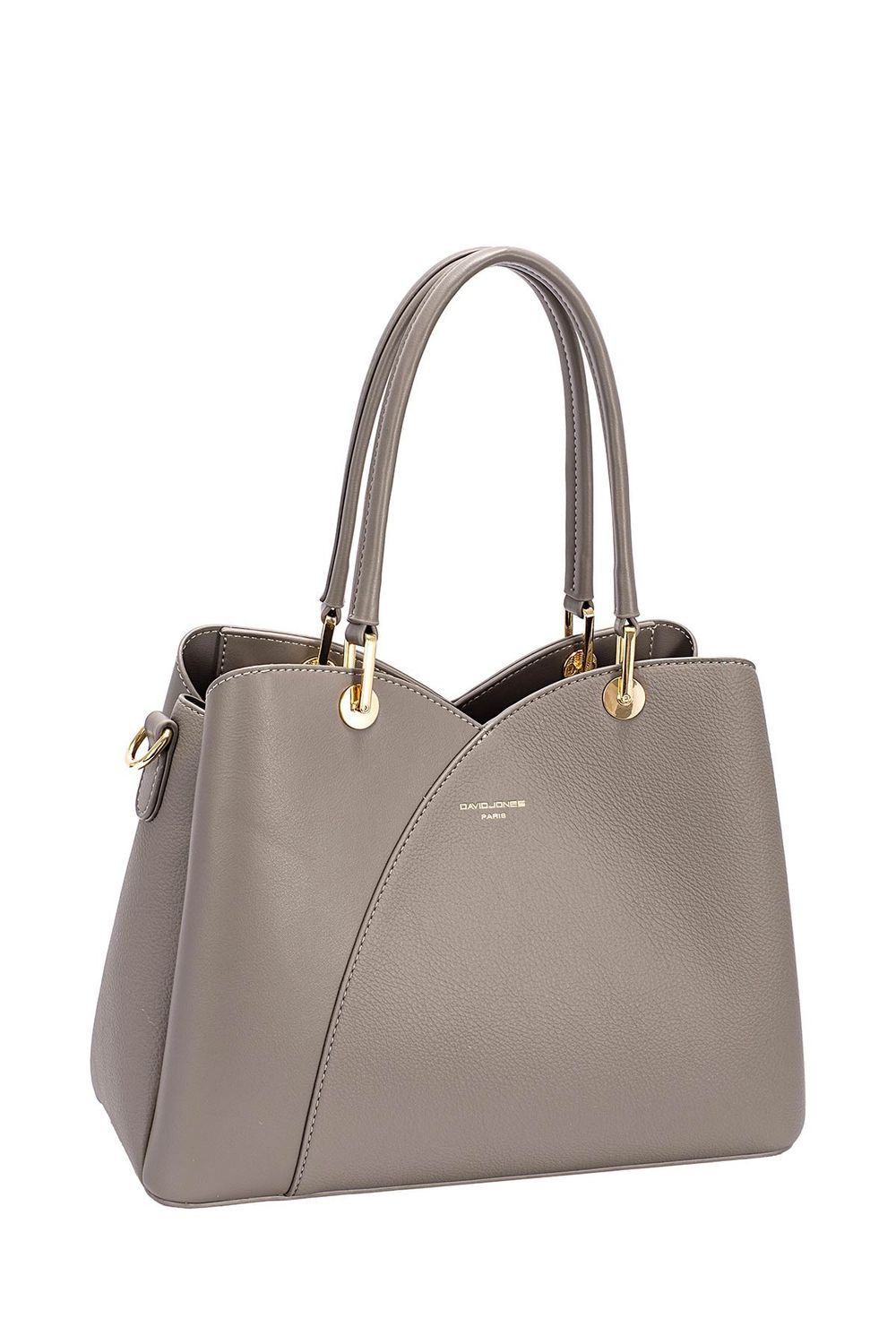 David Jones Taupe Handbag DJ480D