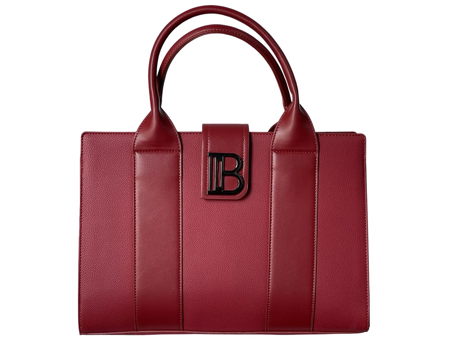 Premium Executive Red Structured BAGCO Handbag