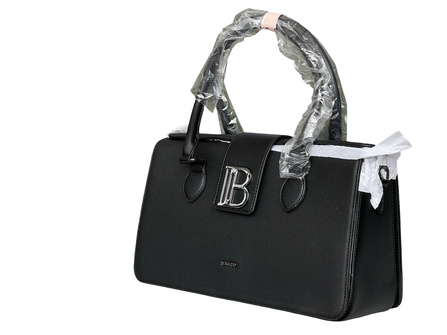 BAGCO BLACK EXECUTIVE Handbag -BX012411005T