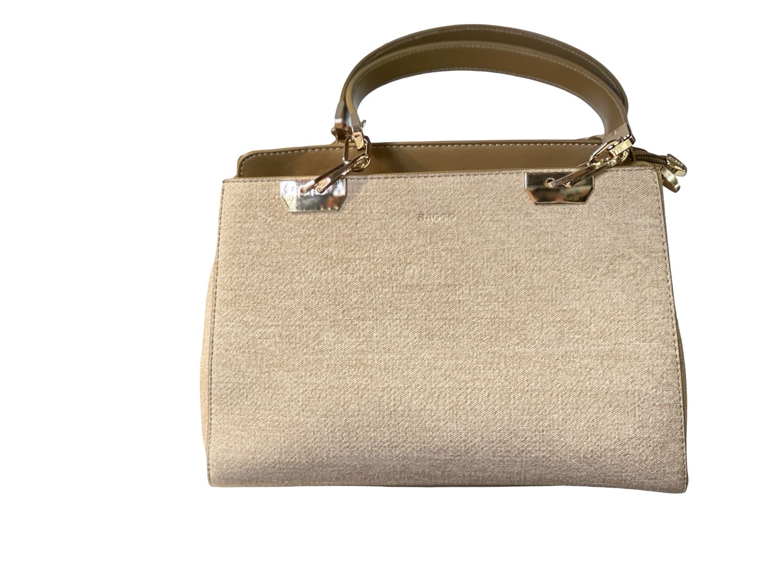 BAGCO Beige Handbag - BXZO309143A
