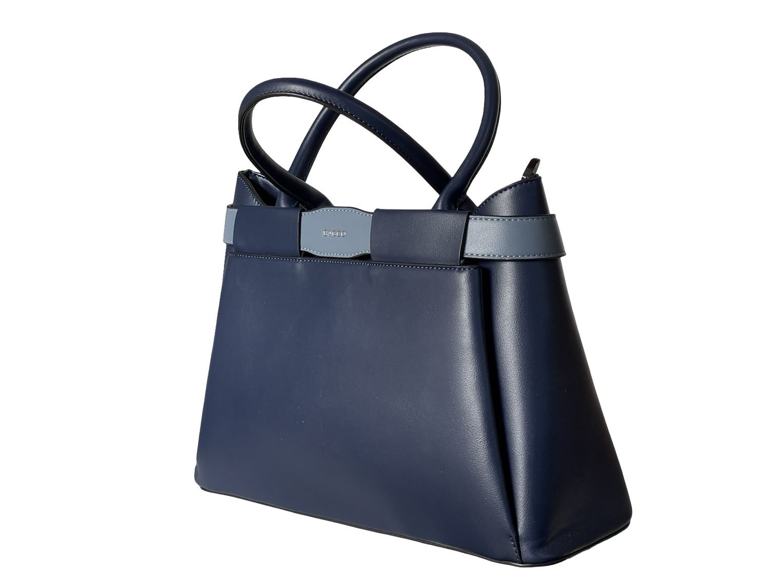 BAGCO Blue Women’s Handbag – Vegan Leather Tote -BX012504042T