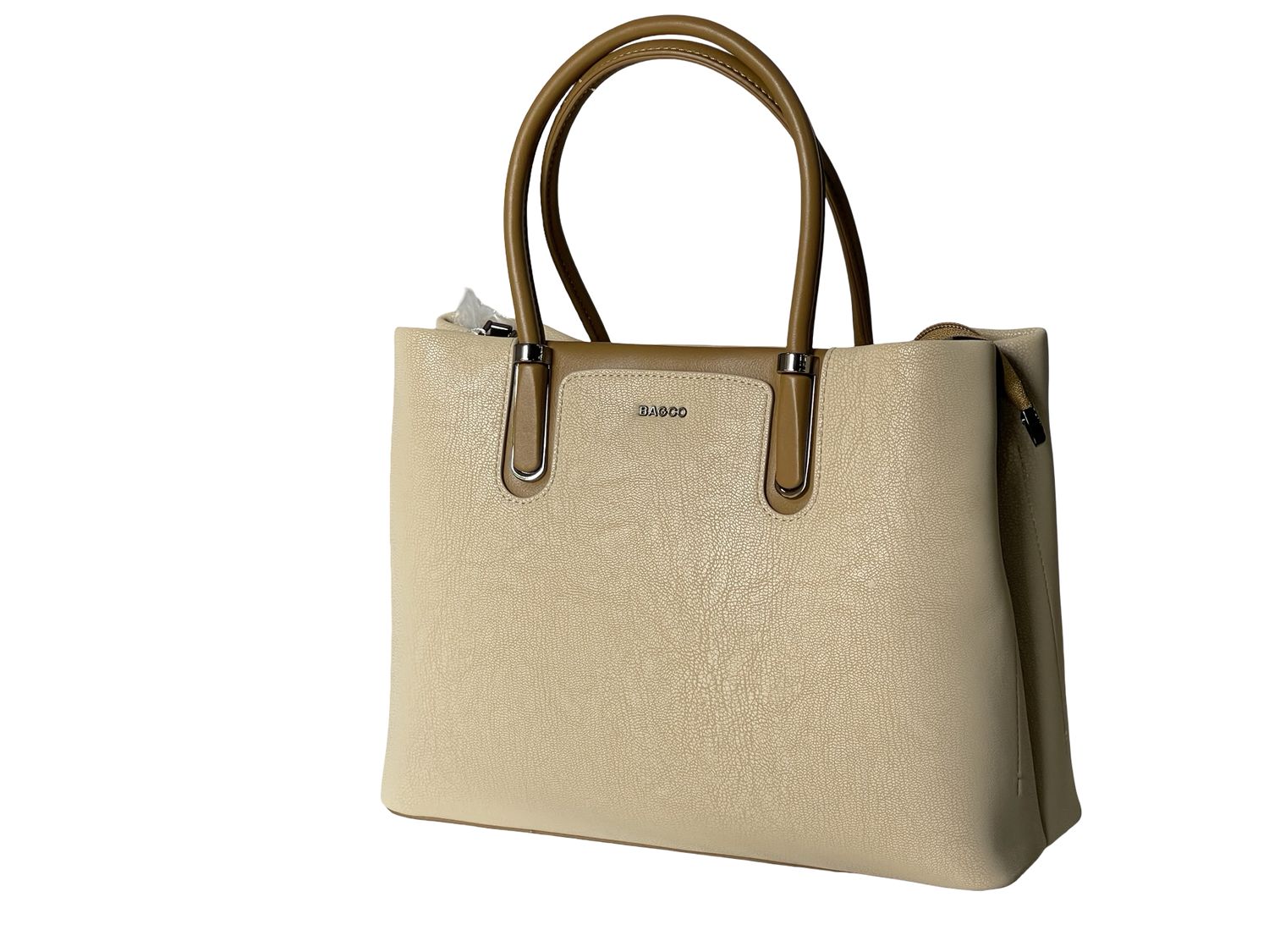 BAGCO Classic Beige Tote Bag -BX012504041T