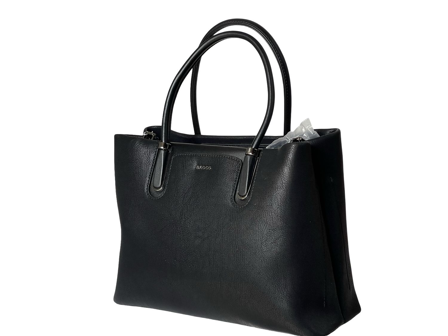 BAGCO Classic Black Tote Bag -BX012504041T