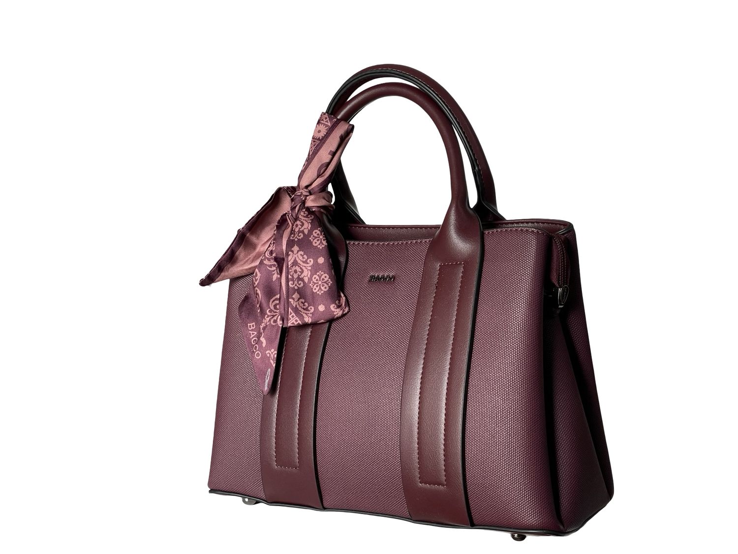 BAGCO Maroon Handbag