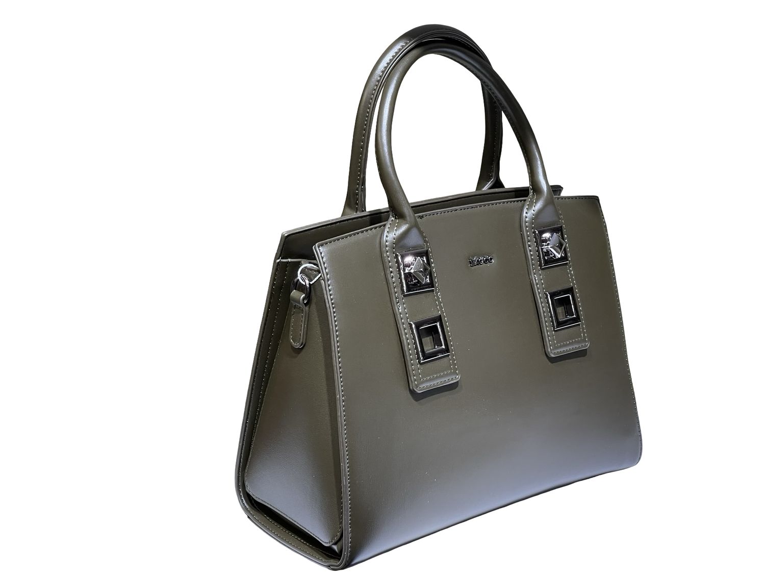 CLASSIC BAGCO MILITARY GREEN Handbag -BX012501029