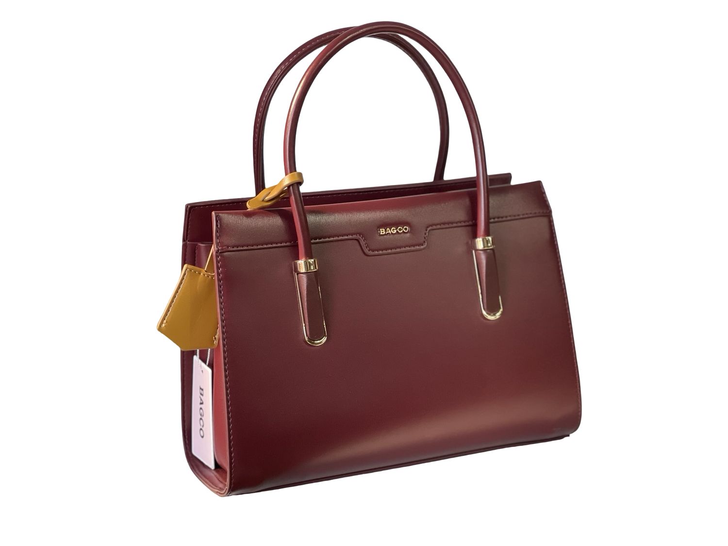 BAGCO Maroon Handbag - BXZO3092027