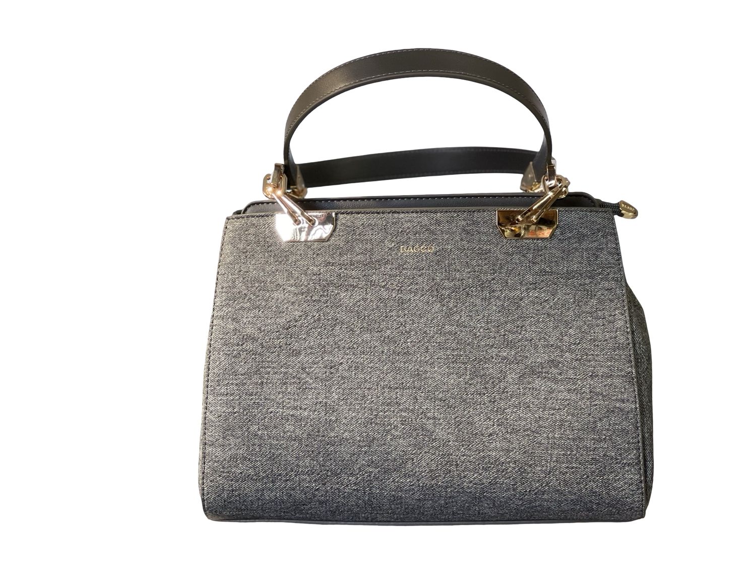 BAGCO Gray Handbag - BXZO309143A