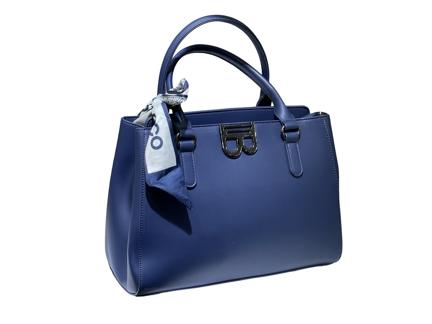 BAGCO Royal Blue Grace Handbag