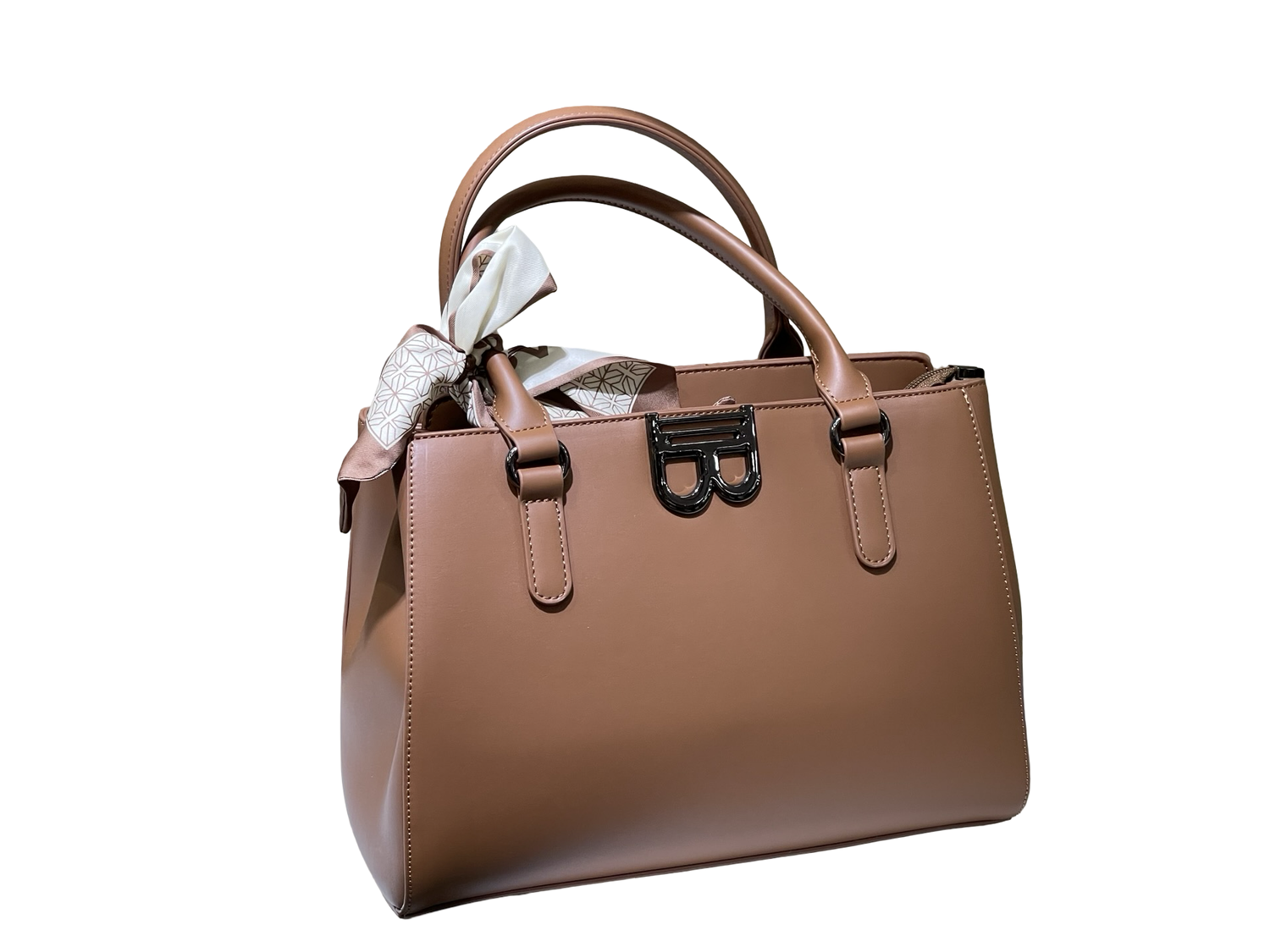 BAGCO Royal Brown Grace Handbag