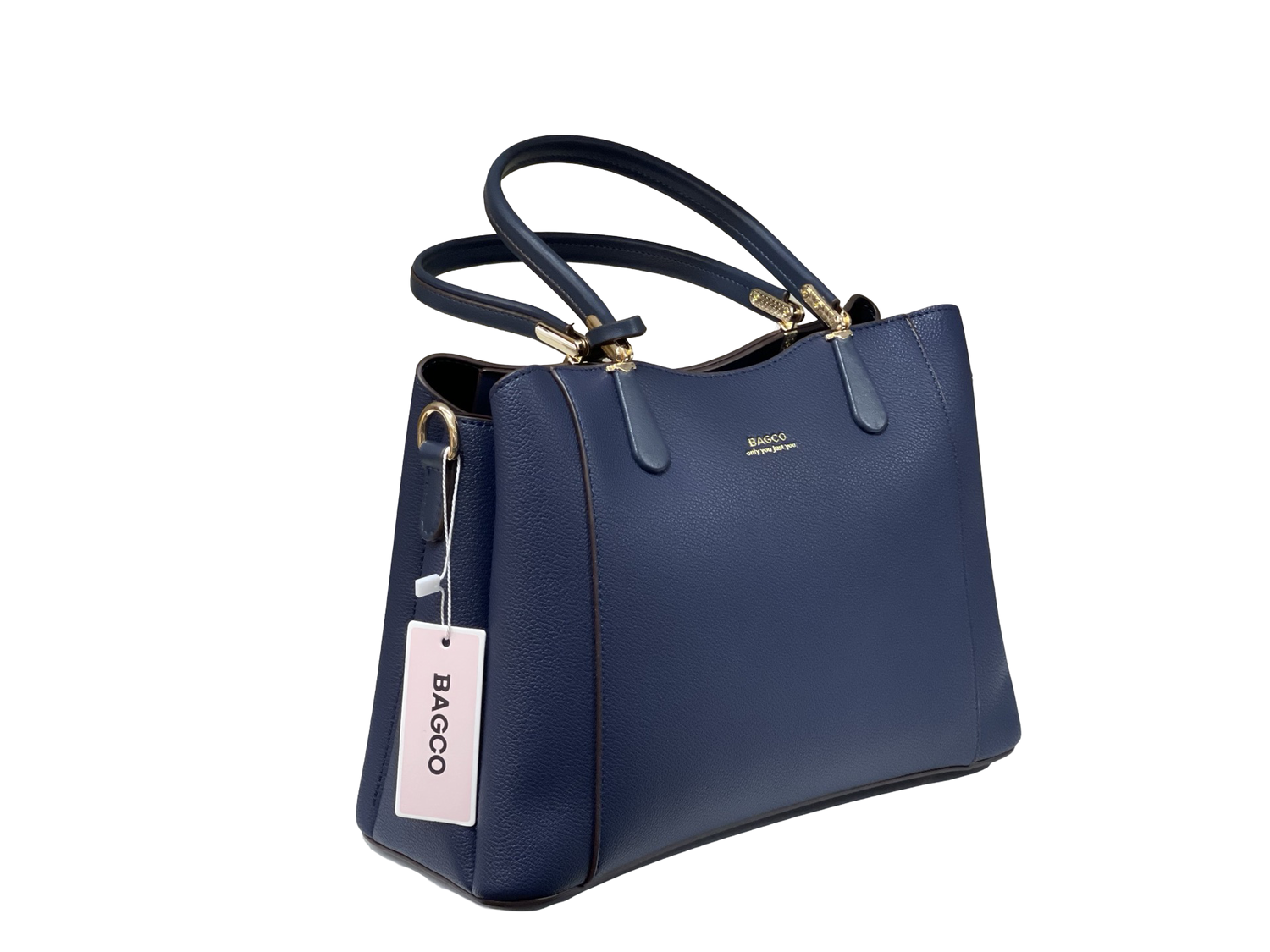 BAGCO Blue Handbag