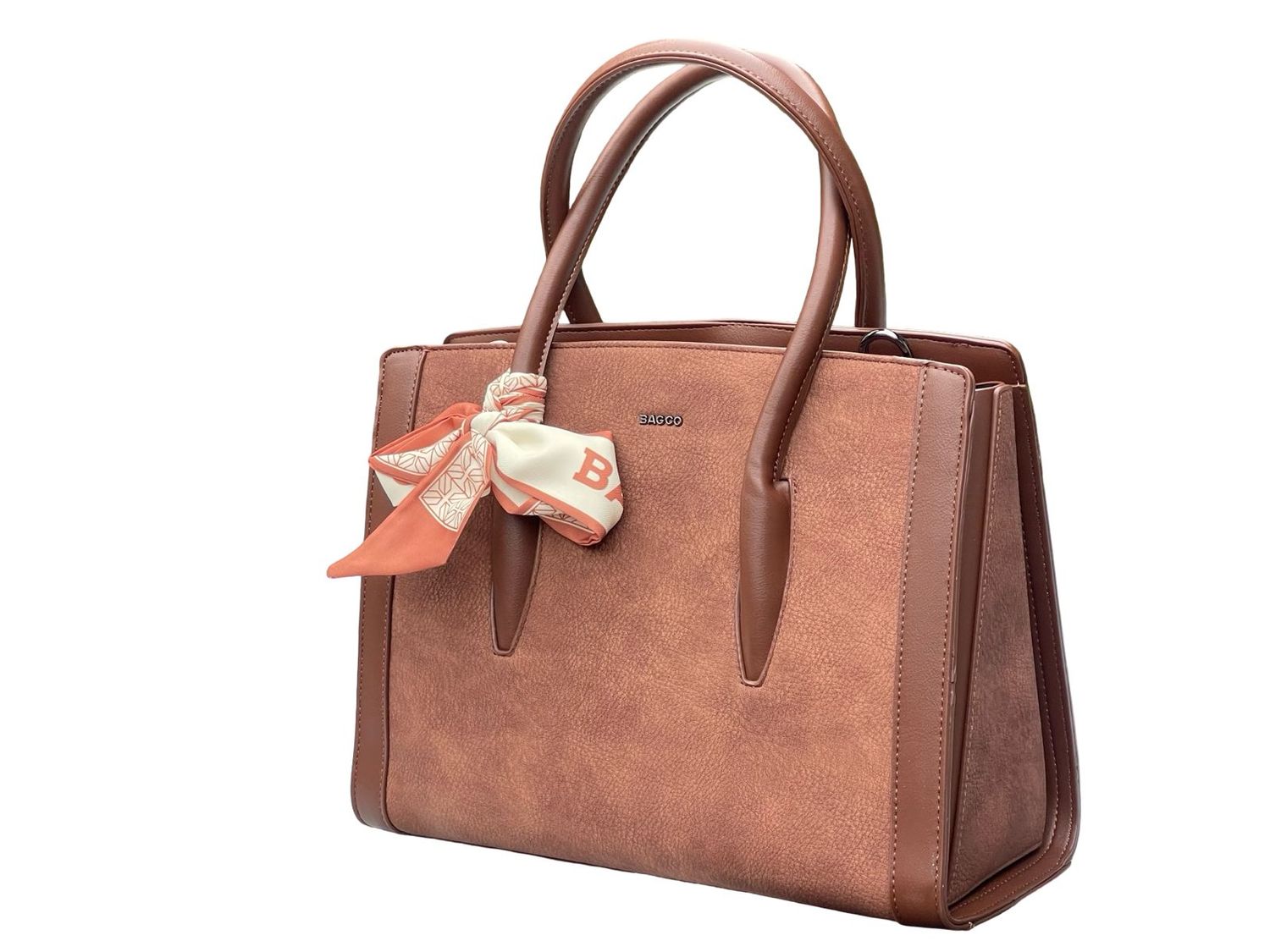 Trendy Executive Brown BAGCO Handbag