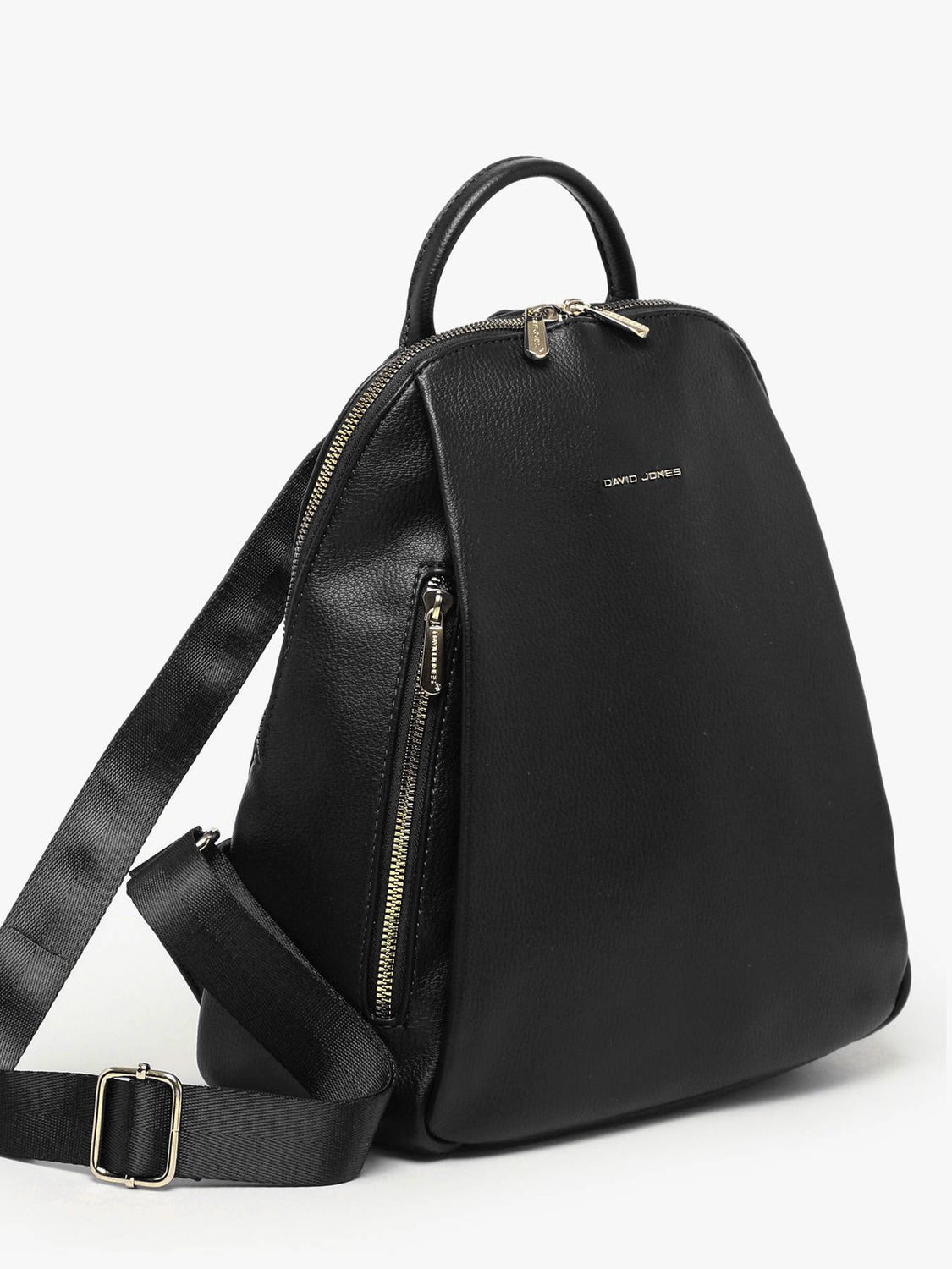 David Jones Black Backpack DJ627F